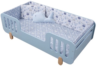 Bērnu gulta Kalune Design Emylya Besyk Set, zila, 84 x 171 cm