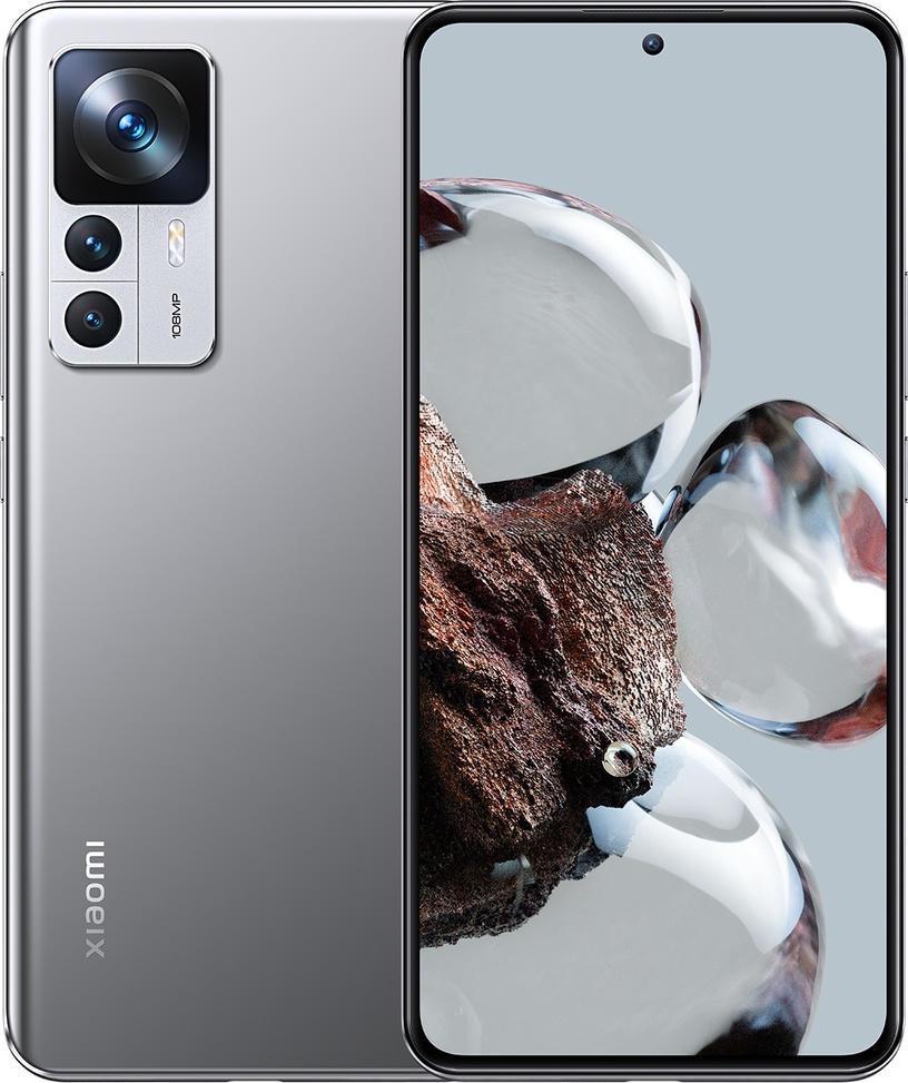 Мобильный телефон Xiaomi 12T, 256 GB, серебристый