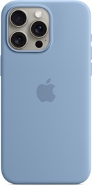 Чехол для телефона Apple Silicone Case with MagSafe, iPhone 15 Pro Max, голубой