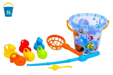 Набор игрушек для купания Fishing Set 12026, многоцветный, 9 шт.
