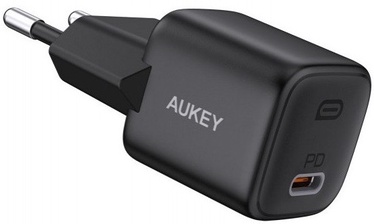 Зарядное устройство для телефона Aukey PA-B1, USB-C, черный, 20 Вт