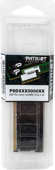 Operatīvā atmiņa (RAM) Patriot Signature Line, DDR4 (SO-DIMM), 32 GB, 3200 MHz