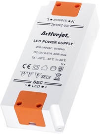 Elektrooniline transformaator ActiveJet AJE-DRIVE LED 80W IP20, 80 W