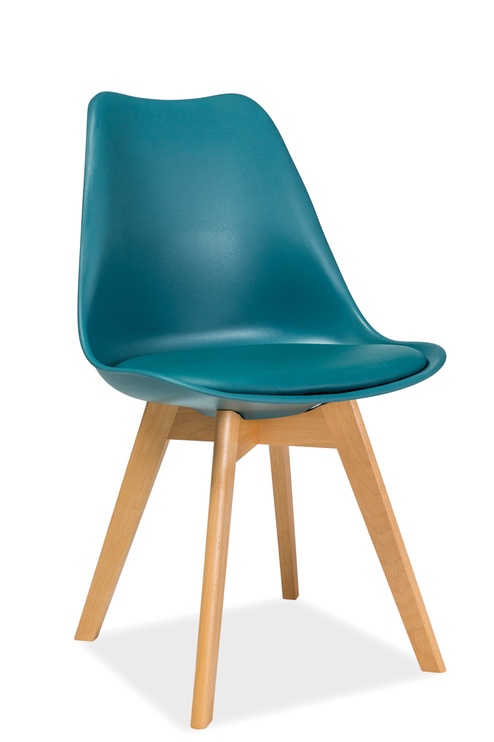 Söögitoa tool Kris Beech, roheline, 49 cm x 41 cm x 83 cm