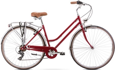 Велосипед городской Romet Vintage Eco D Alu, 28 ″, 20" рама, бордо