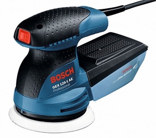 Электрическая эксцентриковая шлифовальная машина Bosch GEX 125-1 AE, 1.3 кг, 250 Вт