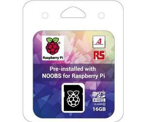 Atmiņas karte Raspberry Pi NOOBS, 16 GB