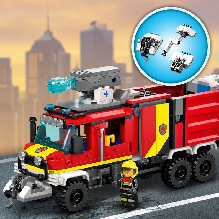 Konstruktor LEGO® City Tuletõrjeauto 60374, 502 tk