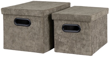 Säilituskarbi komplekt House Nordic Augusta 4401435, oliiviroheline
