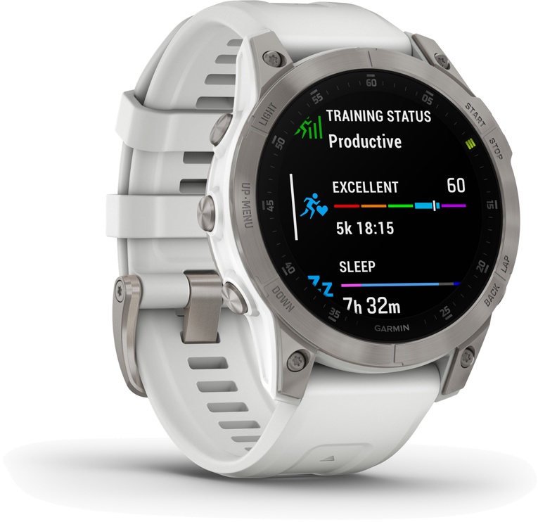 Nutikell Garmin epix™ (Gen 2) Sapphire, valge