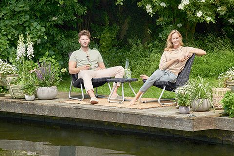Välimööbli komplekt Keter Rio Patio Set of 2 seats, hall, 2 istekohta
