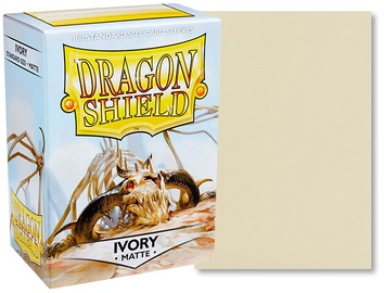 Mängukaartide ümbris Dragon Shield Standard Sleeves Matte Ivory