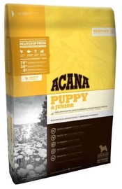 Sausā suņu barība Acana Puppy Junior, zivs/vistas gaļa, 11.4 kg