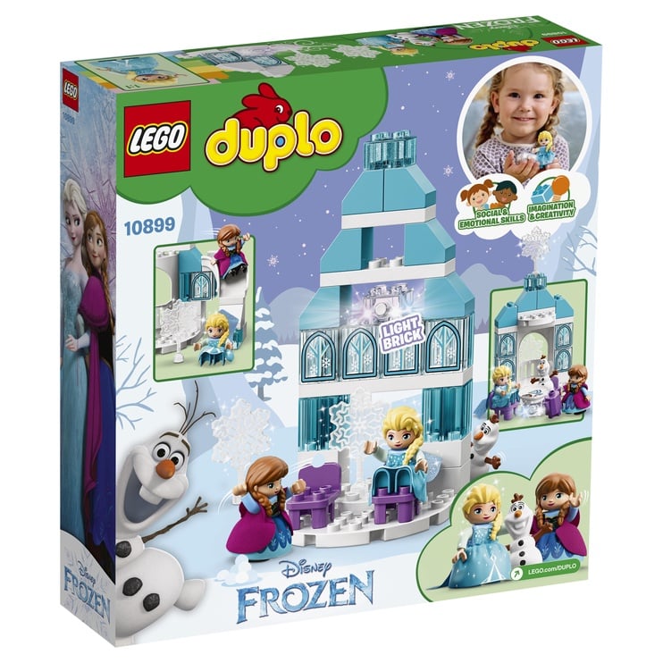 Konstruktors LEGO DUPLO® Disney Princess™ Ledus sirds: ledus pils 10899, 59 gab.
