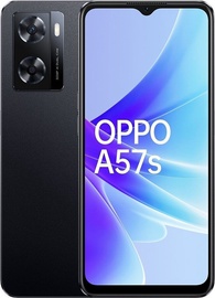 Mobilusis telefonas Oppo A57s, juodas, 4GB/128GB