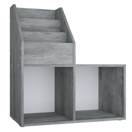 Полка VLX Children Magazine Rack 339517, серый, 300x710x785 мм