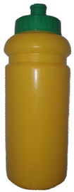 Бутылочка Kross Water Bottle, желтый, пластик, 0.5 л