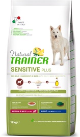 Сухой корм для собак Natural Trainer Sensitive Plus Horse, рис/конина, 12 кг