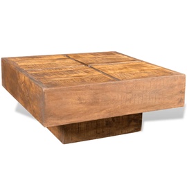 Kafijas galdiņš VLX 241132, brūna, 680 mm x 680 mm x 300 mm
