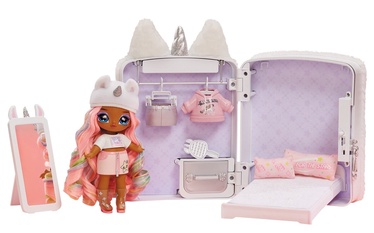 Lėlė MGA Na! Na! Na! Surprise Backpack Bedroom Whitney Sparkles 592365, 19 cm