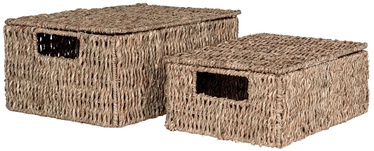 Korvide komplekt, esemete hoidmiseks House Nordic Venoso 4401390, beež, 33 x 24 x 15 cm