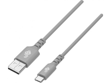 Kabelis TB USB C, 1x USB Type-C/1 x USB Type-A, 1 m, pelēka