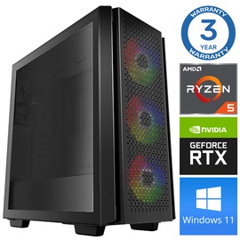 Stacionarus kompiuteris Intop RM31909 AMD Ryzen™ 5 3600, Nvidia GeForce RTX4060Ti, 32 GB, 240 GB