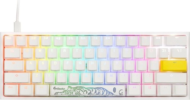 Klaviatūra Ducky One 2 One 2 Pro Mini Kailh Box White Angļu (US), balta