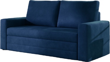 Dīvāns Wave Kronos 09, tumši zila, 90 x 151 cm x 90 cm