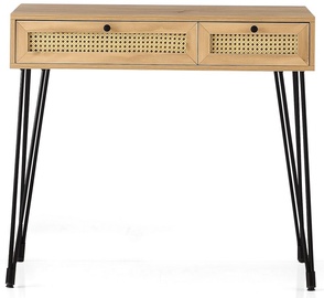 Письменный cтолы Kalune Design Sahra 854KLN1507, дубовый/черный