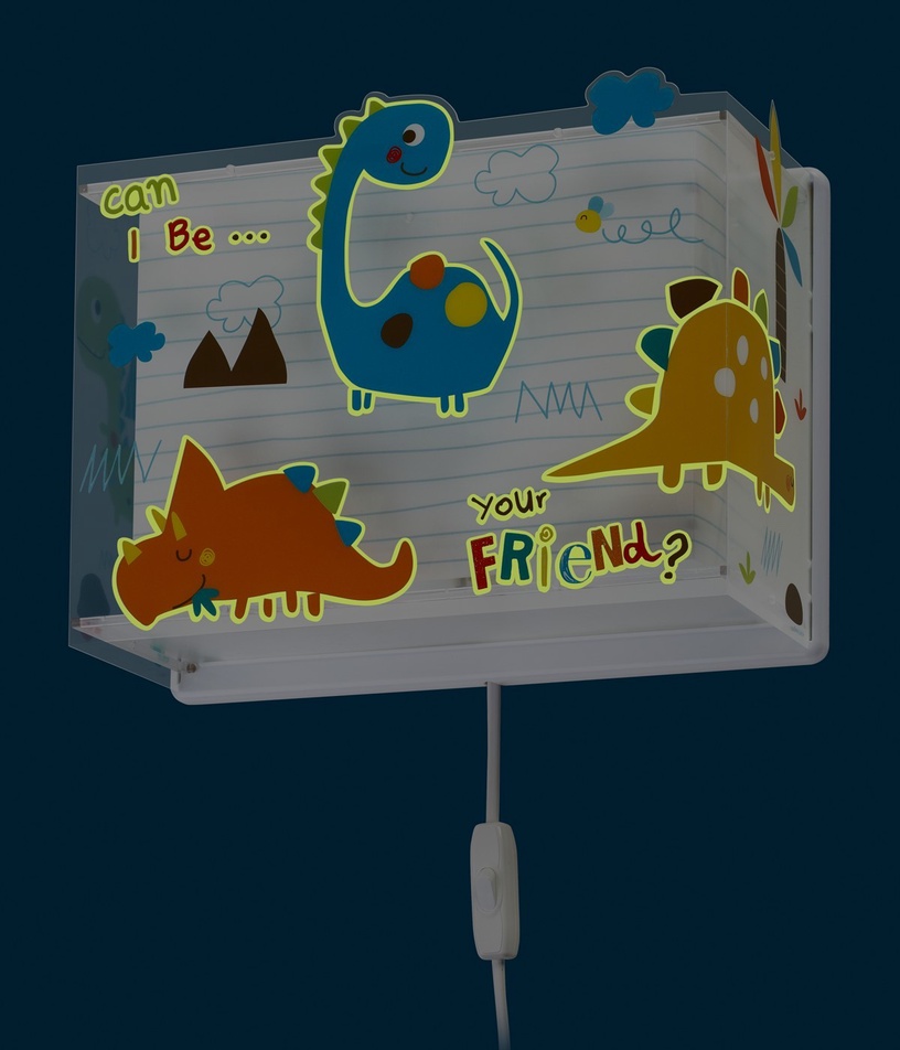 Lampa sienas Dalber Dinos 73458, E27