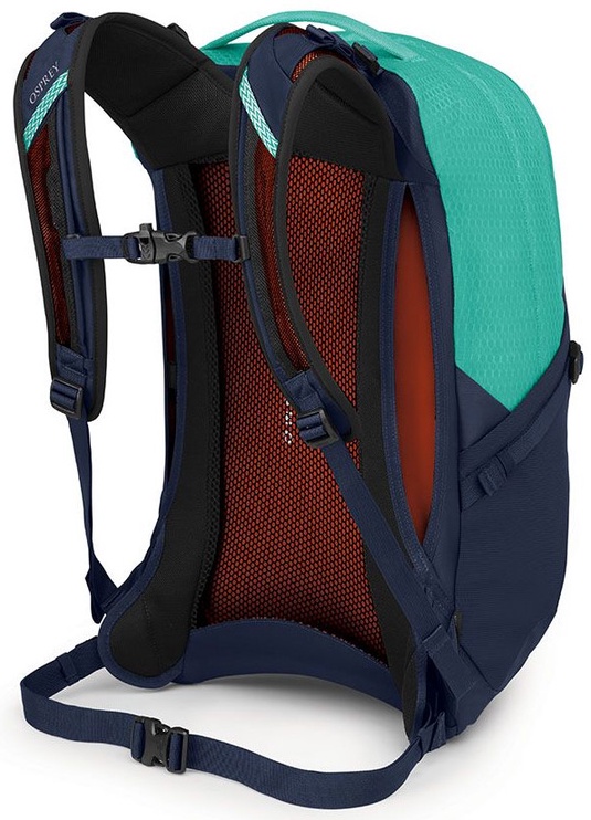 Mugursoma Osprey Parsec, zaļa/tumši zila, 26 l