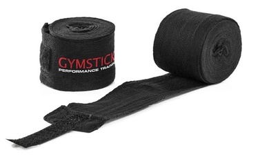 Pārsēji Gymstick Hand Wraps 61182, melna, Universāls