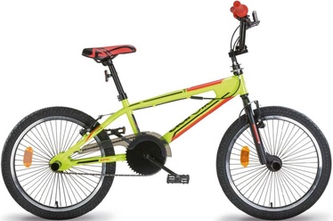 Велосипед bmx Aurelia Freestyle, 20 ″, 19" (49 cm) рама, черный/красный/желтый