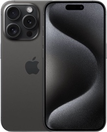 Мобильный телефон Apple iPhone 15 Pro, черный, 8GB/512GB