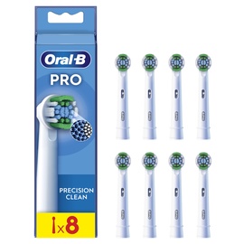 Насадка на зубную щетку Oral-B EB20-8 Precision Clean Pro, белый, 8 шт.