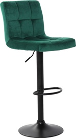 Bāra krēsls OTE Kappa OTE-STOLEK-KAPPA-VEL-CZ-ZIEL, matēts, tumši zaļa, 37 cm x 42 cm x 95 - 116 cm