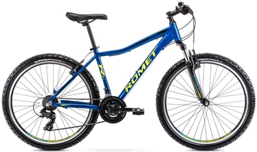 Велосипед горный Romet Rambler R6.1, 26 ″, 17" рама, синий/зеленый