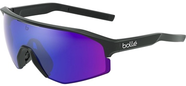 Akiniai nuo saulės sportiniai Bolle Lightshifter XL Black Matte, 144 mm, juoda/violetinė