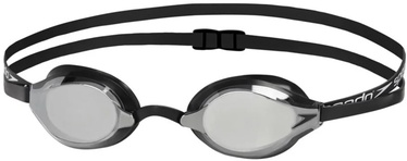 Peldēšanas brilles Speedo SpeedSocket Mirror, melna/pelēka