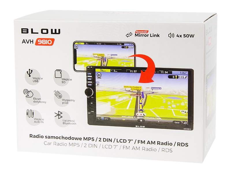 Automobilinė magnetola Blow AVH-9810