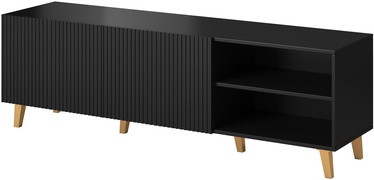 TV-laud Cama Meble Pafos Matt, must, 400 mm x 1500 mm x 520 mm