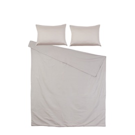 Комплект постельного белья Domoletti Cotton Sateen, серый, 220x200