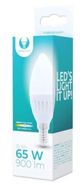 Лампочка Forever Light LED, C37, холодный белый, E14, 10 Вт, 900 лм