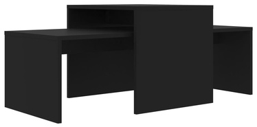 Kafijas galdiņš VLX Chipboard 802913, melna, 1000 mm x 480 mm x 400 mm