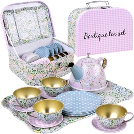 Rotaļlietu tējas komplekts Boutique Tea Set, daudzkrāsaina