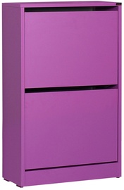 Обувной шкаф Kalune Design SHC-320-UU-1, фиолетовый, 51 см x 26 см x 84 см