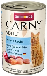 Влажный корм для кошек Animonda Carny Adult, курица/лосось, 0.4 кг