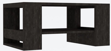 Журнальный столик Kalune Design Iris, антрацитовый, 50 см x 80 см x 40 см