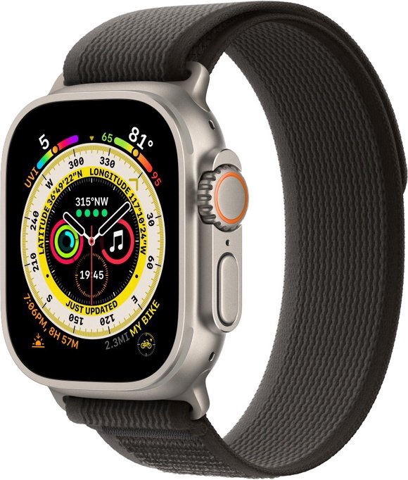 Умные часы Apple Watch Ultra GPS + Cellular 49mm M/L LT, титановый